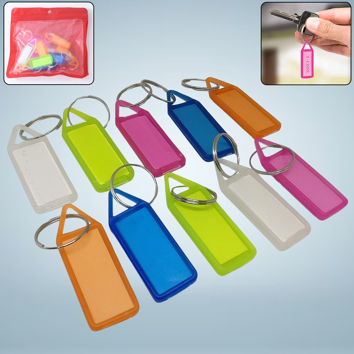 10 Pc Keychain Tag Label Used For Decorative Purpose On Keys And All 10 Pc Keychain Tag Label Used For Decorative Purpose On Keys And All